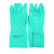 安思尔 37-176 耐酸碱溶剂工业防化耐油劳保丁腈橡胶耐磨防护手套 安思尔37-873 L