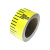 罗德力 液位刻度尺标 抗磨耐用反光膜水位标识贴纸 黄色 35mm×2m(长度是拼接的)