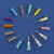 0.35-2.0胶水卡口针头点胶针头点胶机针头塑座针头工业针头 0.7MM_灰色_22G(100个)