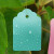 办公葡萄标记卡PVC彩色植物塑料吊签花卉园艺标签小挂牌苗木吊牌多肉标签 7*5cm白色/100张