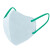 Sagovo 一次性口罩 立体折叠4层防护灭菌级防尘防飞溅口罩 大号 5色混色装共10只