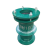 CLCEYa型b型柔性防水套管穿墙国标刚性防密闭套管dn100150止水通风套管 绿色