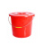 卫洋 WY-030 清洁提水桶 物业收纳洗车桶加厚塑料桶 4.5L（有盖）5个装