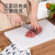 拜杰 Baijie)菜板食品级切菜板PE塑料砧板加厚抗菌防霉案板砍骨剁肉板 中号44*31*1.5CM