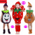 VALOR MAN水果服装儿童环保时装走秀表演服幼儿园蔬菜造型玉米六一演出衣服 金桔色 南瓜(颜色如图) 110cm