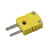 测温公母接插件连接器高温k型热电偶插头插座SMPW 13.RMJ-K-R 圆形面板插座