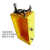 老式线圈机械白金机变压器升压器胶盒塑料机壳外壳机头箱子配件 大号黄色(长宽高19.5*10*6.2cm)