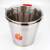 适合不锈钢提水桶手提式储水桶食用桶冰桶油桶喜桶特厚特厚无磁可带盖 特厚32cm水桶盖子