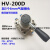 手转阀手板阀旋转阀HV-200D/HV200B气缸控制阀HV02/03/04气动元件 HV-200D+3个6mm气管接头