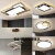 长方形照明吸顶灯led客厅餐厅灯新精品大 安装拆旧服务 高亮三色+无极遥控
