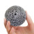 普利赛拉 钢丝球 不锈钢清洁球洗碗刷锅不锈钢清洁球钢丝刷 直径6CM-约13G