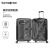 新秀丽（Samsonite）拉杆箱20寸登机行李箱旅行箱DK7 炭黑色｜磨砂面 20英寸 20寸箱重2.78kg
