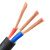 适用于RVV国标3芯护套线1.5 2.5 4 6 16 10平方电缆线户外2心软电 国标 3X6+2X4平方/100米