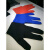 台球手套 球房台球公用手套台球三指手套可定制logo工业品 zx美洲豹橡筋款蓝色