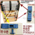 定制竹节梯配件多功能折叠梯子人字梯铝合金梯子配件竹节梯子伸缩 一只0卡槽套装+开关