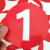 亿箬 YM-511 防水PVC号码贴 数字贴纸机台编号餐桌号比赛选手号活动序号粘贴10cm大号贴纸 1到24(两组)
