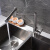 科德林（Ciencia）304不锈钢冷热厨房水龙头伸缩旋转水槽菜盆龙头洗碗池折叠龙头