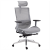 恋树（LIANSHU） 人体工学电脑椅 家用办公椅 多功能椅 学习椅 护戏护颈电竞椅子 F08升级版 灰色
