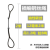 优束   插编钢丝绳起重吊装双扣吊索具编头子起重工具钢丝绳 14毫米3.5米/元