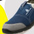 代尔塔（DELTAPLUS）301216 松紧系列S1P安全鞋防静电防穿刺防砸轻便透气机械制造维护用安全鞋 蓝色 37码 