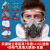 6200防毒面具全面罩喷漆专用猪鼻子防尘放毒氧气面罩头套化工气体 防毒防尘面具7件套+（ 40片滤棉）+耳塞+防雾眼