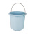 庄太太 15L蓝色32*30cm 加厚洗衣塑料水桶手提装水大红色塑料桶盆桶