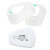 3M 6200防毒面具面罩 呼吸防护用品口罩 防甲醛/氯化氢/氨 6200+6006七件套(含2片过滤棉)
