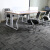 办公室地毯写字楼会议室简约商用方块毯公司满铺pvc拼接方格地毯泰禧阁 KW-1 1 平方米(50CMx50CM共4片)