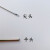 200mm20cm精密点胶不锈钢针头加长针头实验尖头金属斜口平口针头 不锈钢25G5号长度200mm平头1支