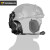 定制定制小钢蝎 拾音降噪战术耳机 头盔头戴式通讯设备战斗ips抗 泥色 头戴式无降噪版 标配