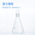 蜀牛具塞三角烧瓶实验玻璃锥形瓶磨砂口三角瓶带刻度耐高温 500ml-1个