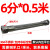工业304不锈钢波纹管编织金属软管防爆高温高压蒸汽软管4分6分1寸 6分*0.5米