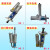 气液增压缸STA/CPT/JRA/MPT80X100-10L-5T3T/50/150/200-15- MPT63X200-5-1T(进口油封)