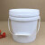 级塑胶密封加厚透明桶小水桶酵素桶塑料桶5KG升L公斤带盖 5L白色