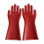 双安 绝缘手套 12kv （工作电压：8KV，测试电压：12KV）红 6双起