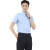 中神盾D7503 男女装新款衬衫职业装（100-499套） 蓝色 39码