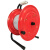 电缆盘空盘米卷线盘米托线盘米卷线轮拖板工具线 红色光板空盘不含空开插座
