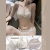 萱丝芙（Xuansifu）内衣女性感文胸套装小胸聚拢调整型收副乳防下垂上托无钢圈胸罩女 砖红色-套装 32/70B