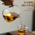 不拙 公道杯玻璃茶海分茶器加厚耐热功夫玻璃茶杯子大号茶道茶具配件 1透明色-(L把)木离公道杯