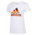 Adidas 阿迪达斯短袖女装 夏季新款运动服跑步训练健身透气休闲圆领T恤 FJ5012/炫彩 S