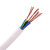 华美电线电缆 RVV4*1平方国标四芯铜芯电源线4芯多股铜丝软护套线 白色100米