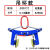 大理石材夹具吊钳路沿石双人抬夹具搬运大板夹水泥板围墙吊装神器 C14-加厚链条款32寸开口42-