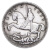 【喜腾腾】英国1克朗银币 1886-1935年 木马剑大银币 老包浆 外国银币 乔治五世版 单枚圆盒装