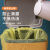 废物垃圾袋黄色诊所用大号废弃物加厚小号手提塑料袋 100*120平口140L特韧25只
