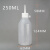 胶水瓶透明工业用点胶瓶批塑料空瓶尖嘴瓶加厚小油壶大小号发 250ml牛奶瓶