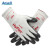 安思尔（Ansell）11-735五级防割手套pu涂层浸胶手套耐磨透气劳保手套12付/打 涂层手套 6#（一打）