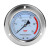 轴向带边耐震压力表油压表YN100ZT防震液压16/25/40mpa气压水压表 真空表-0.1-0.3mpa M20*1.5