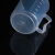 烧杯量杯50ml-5000ml毫升量杯加厚材质量筒塑料带刻度容量瓶 250ML (1只)