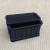 长方形塑料分格箱带盖可拆车载零件收纳盒螺丝盒工具定制 黑色配套盖子 零件盒收纳