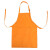 木工定制logo印字纯色小孩画画衣幼儿园中大童罩衣 咖色M码（36岁）